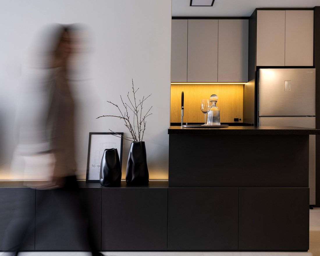 Apartamento 1351, projeto de interiores PAR Arquitetas na Vila Nova, Blumenau
