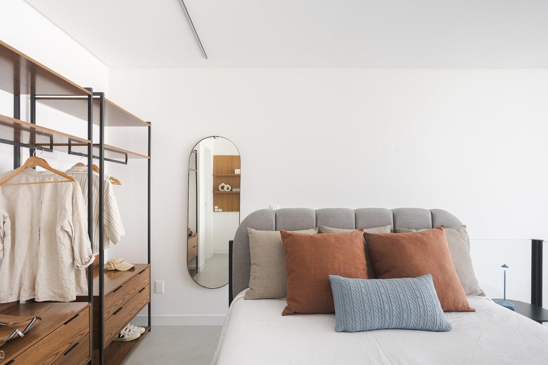 Loft 205, projeto de interiores PAR Arquitetas no Campeche, Florianópolis
